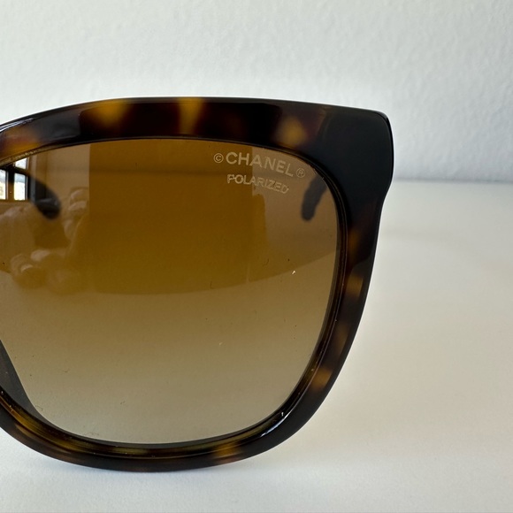 Chanel Brown Polarized Sunglasses (Model 5288-Q) - Picture 2 of 6